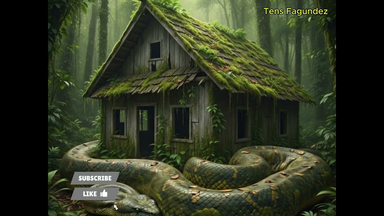 This Abandoned Hut Is Home to a Colossal Snake 