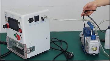 008G Edge curved screen laminating machine install demo