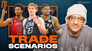 Nba Trade Scenarios Plus 25 Under 25 And College Hoops Talk