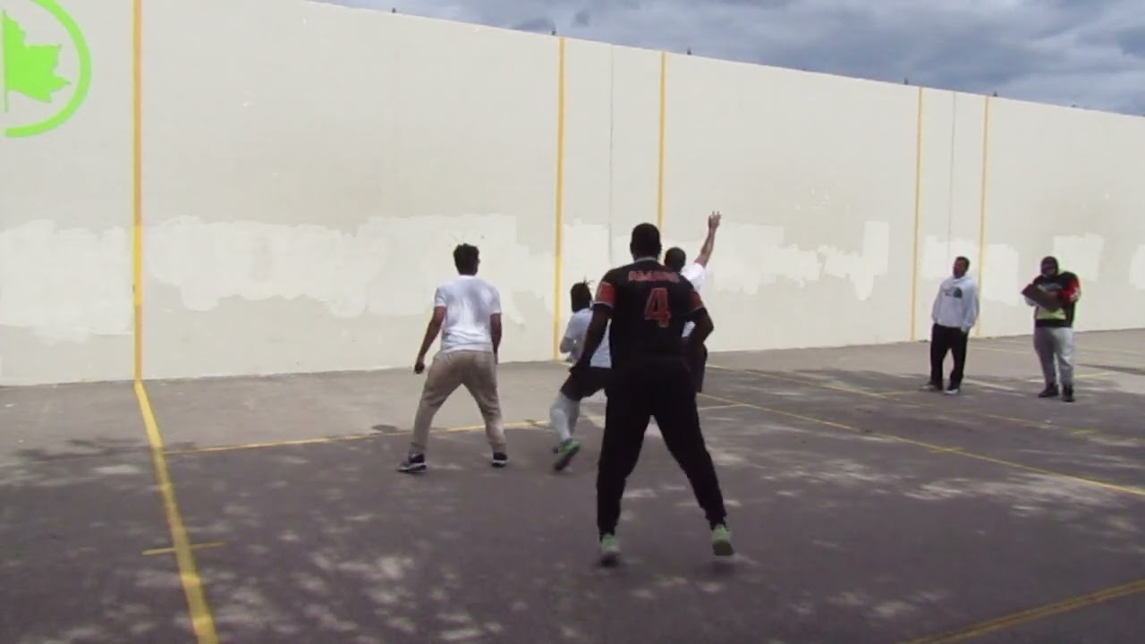 Memorial - Pro Exhibition Game 1 - Wally & Sam vs Dan & Edwin - Filmed By Handball Social 5.25.2025