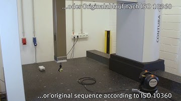 Verification of a CMM according to ISO 10360 with the Etalon LaserTRACER