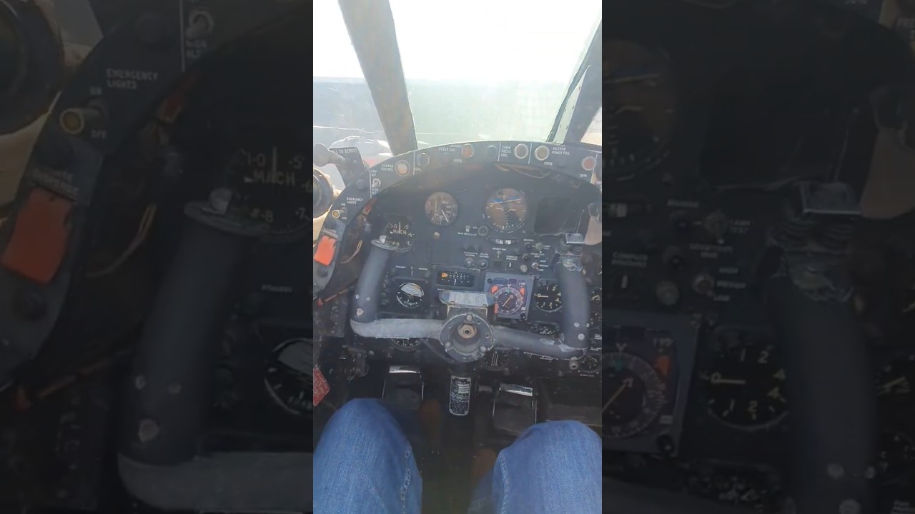 English Electric Canberra PR.9 cockpit (XH135)