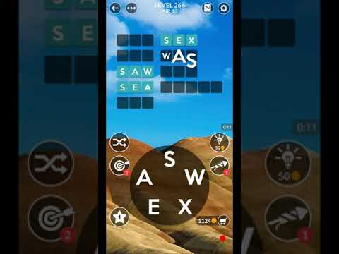 Wordscapes Uncrossed Level 266 New Update Masaya Ang Mga Salita Youtube