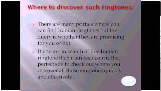 Iranibash com best provider of Iranian ringtones over internet