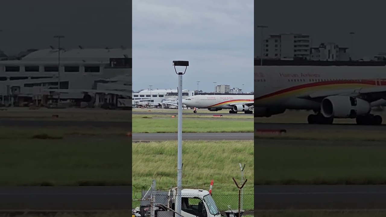 Hainan Airlines Airbus A330-300 HU775 HAK-SYD #shorts #planespotting @hainanairlines823 @airbus