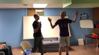 Performing “The Crayon Song Gets Ruined” by Studio C