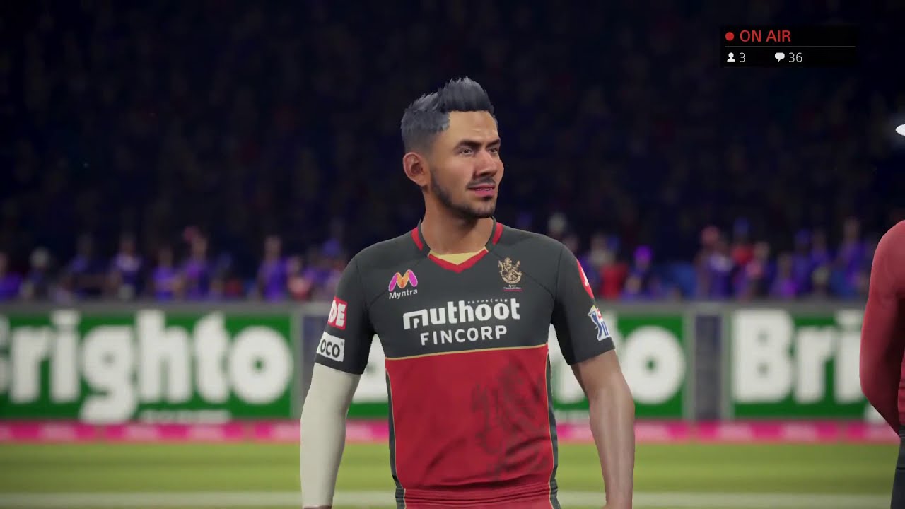 Kolkata Knight Riders vs Royal Challengers Bangalore 39th IPL Match  2020 - Cricket 19 Game Play