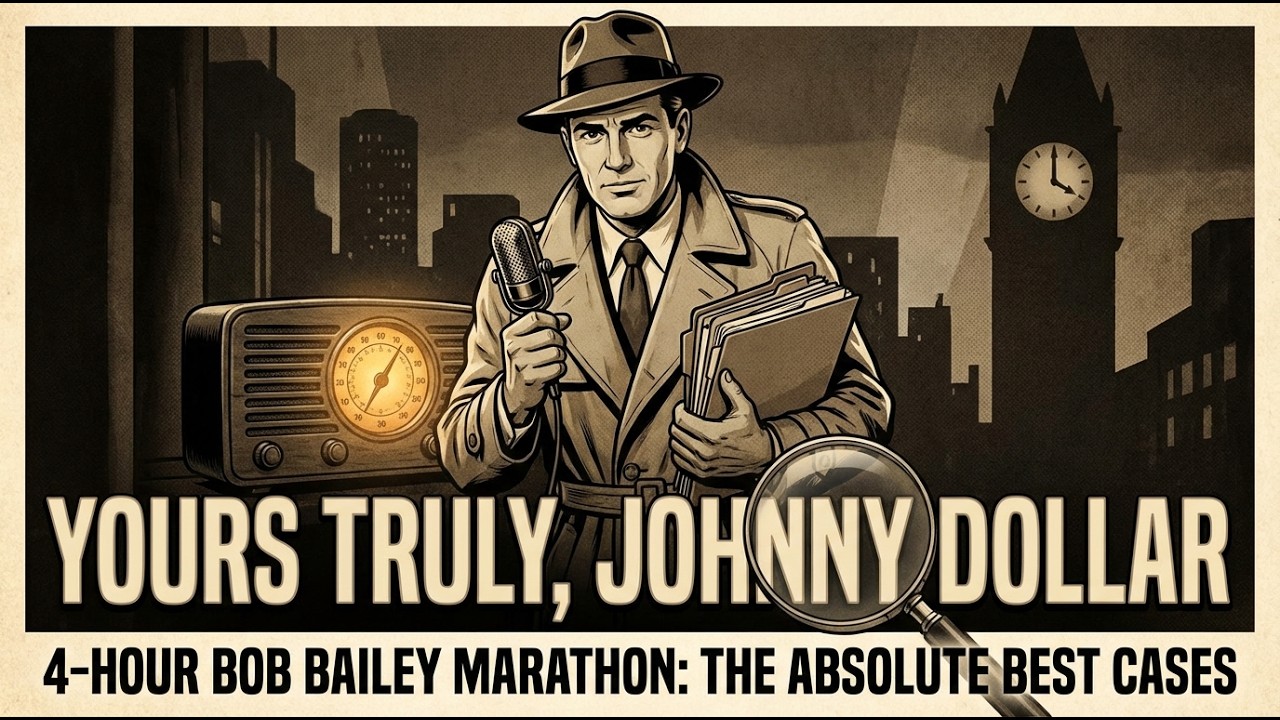 Yours Truly, Johnny Dollar | 4-Hour Bob Bailey Marathon: The Absolute Best Cases