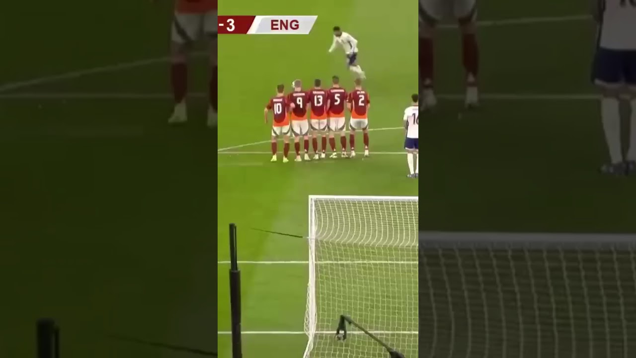 Reece James with the Perfect Curve! Free-Kick Magic vs Andorra ⚡