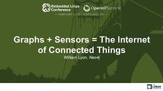 Graphs + Sensors = The Internet of Connected Things - William Lyon, Neo4j