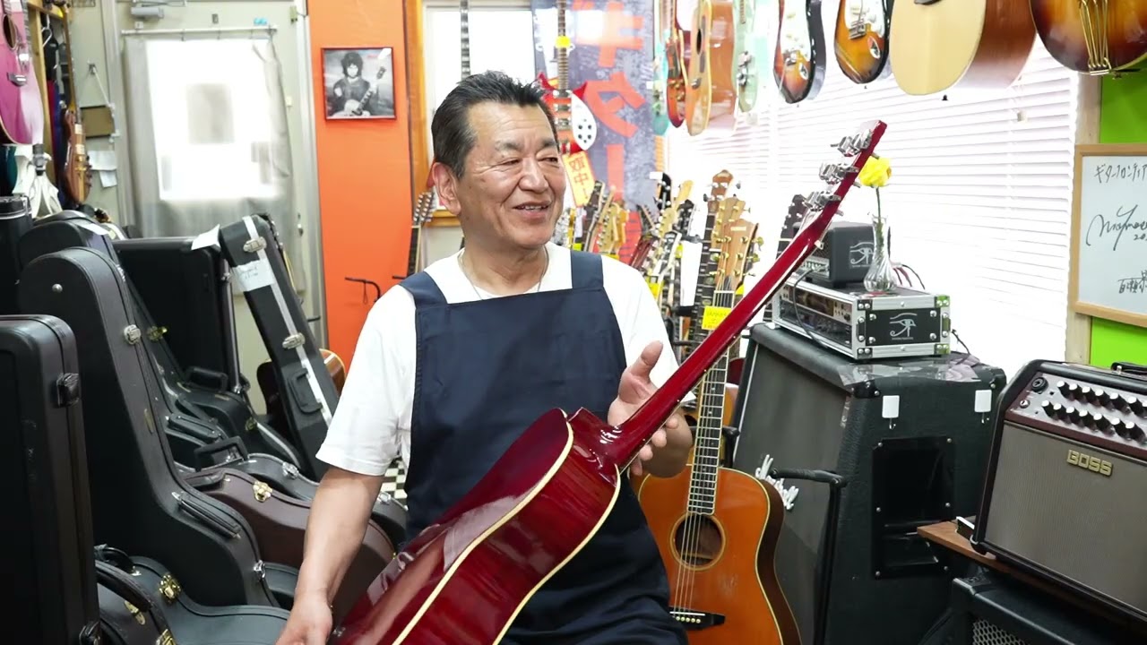 値下げしました！ギター Introducing the next guitar we'll be selling. It's a super bargain