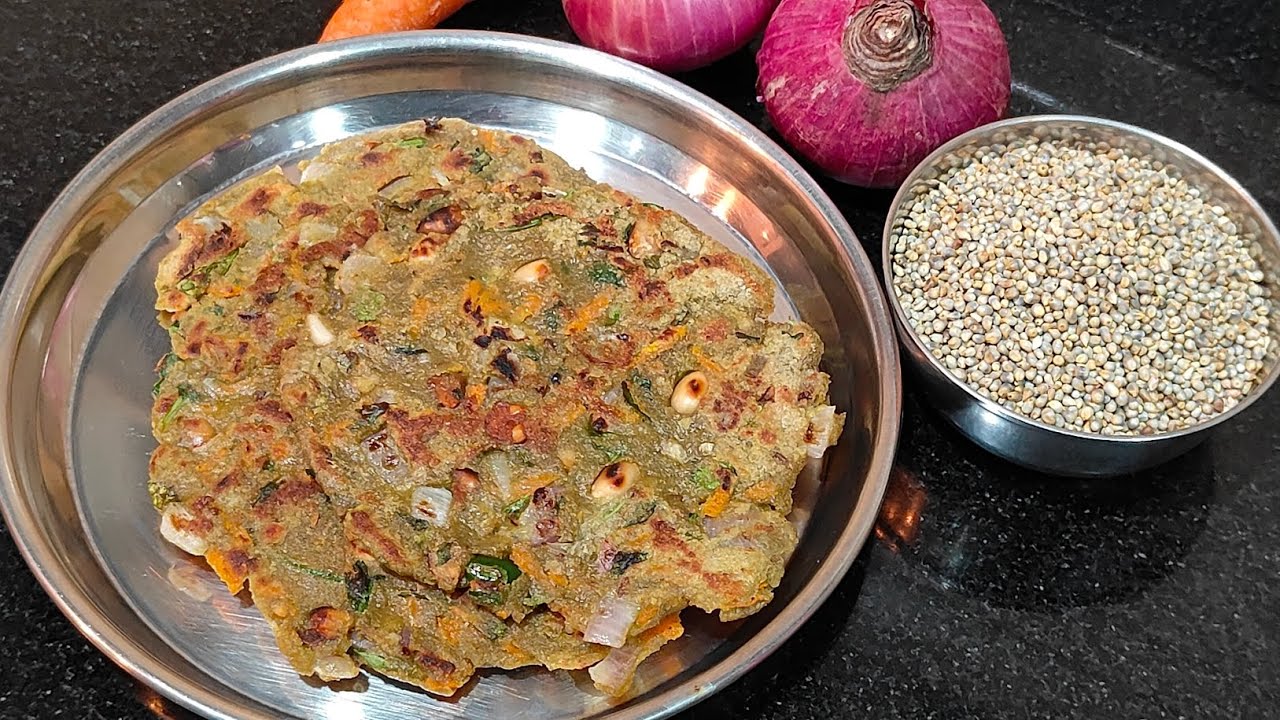 கம்பு அடை Pearl millet Adai dosa Millet Dosa recipe Healthy