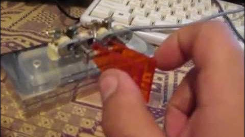 UR5XMM Home Made CW key