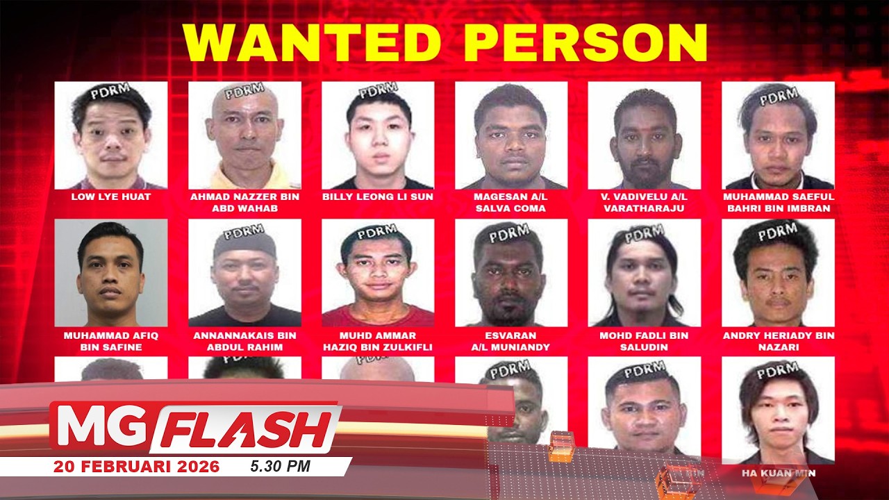 Polis Buru 36 Individu Dikehendaki Pelbagai Jenayah #MGFlash