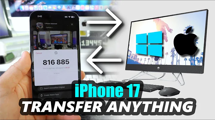 BEST Way To Transfer Files From Apple iPhone 17 To Computer