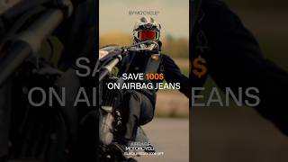 🏍️ Live Now: Black Friday, Safety Meets Style! Save $100 On Our Airbag Jeans! #Airbagjeans