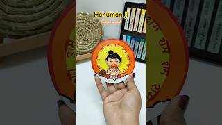 hanuman ji fridge magnet 🐒                       #diy #art #craft #craftideas #diycrafts #claycraft