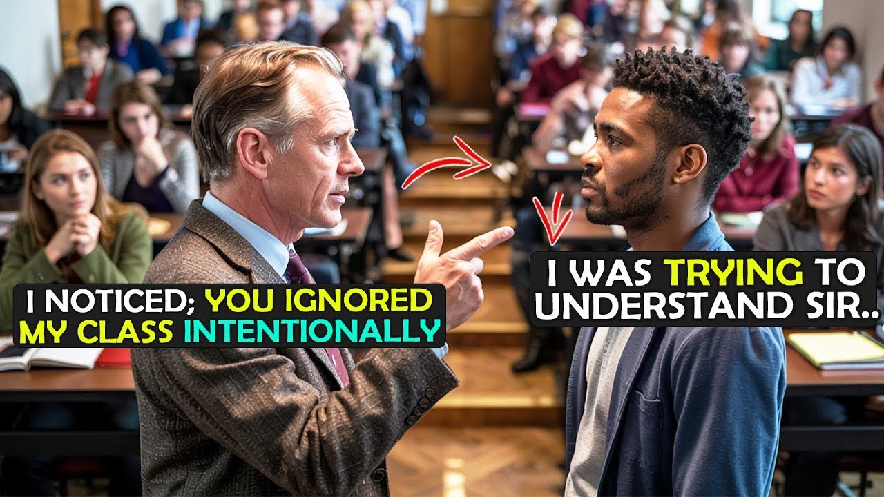 Calculus Professor Humiliated a Quite Black Student—But Has No Idea, this Boy is a Calculus Gen