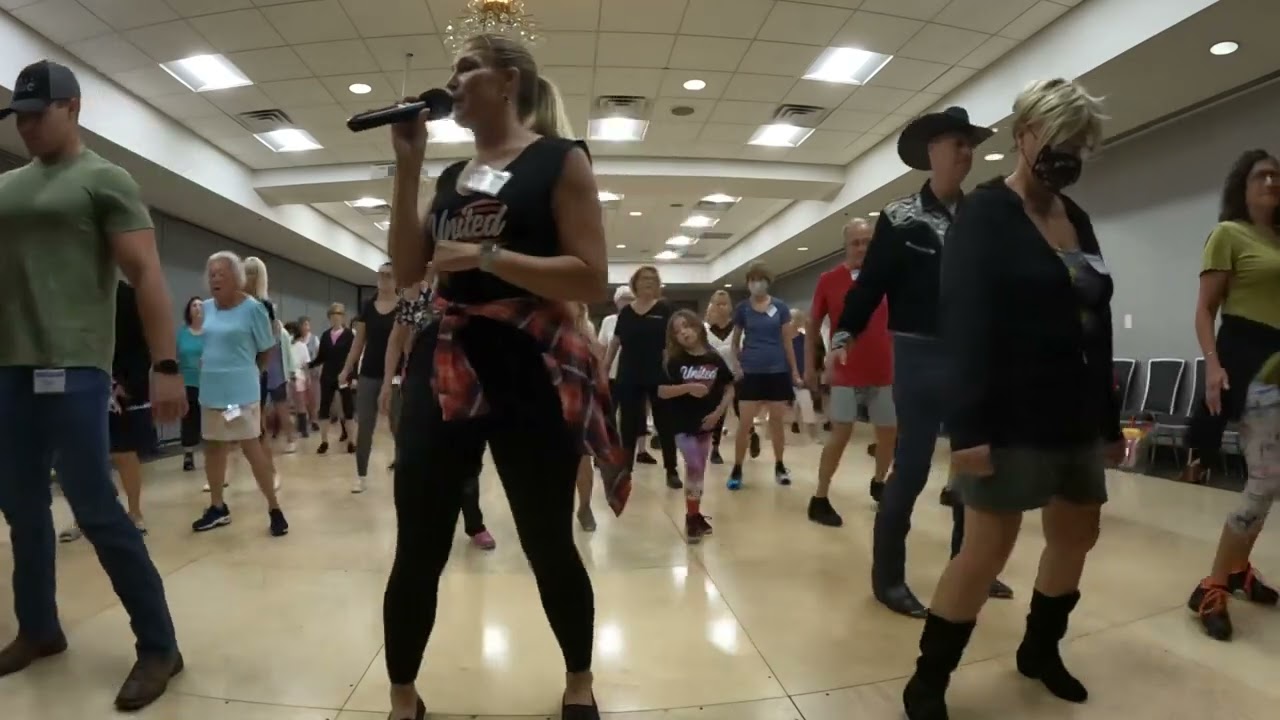 Daisy Dukes & Cowboy Boots Line Dance Walk Through YouTube