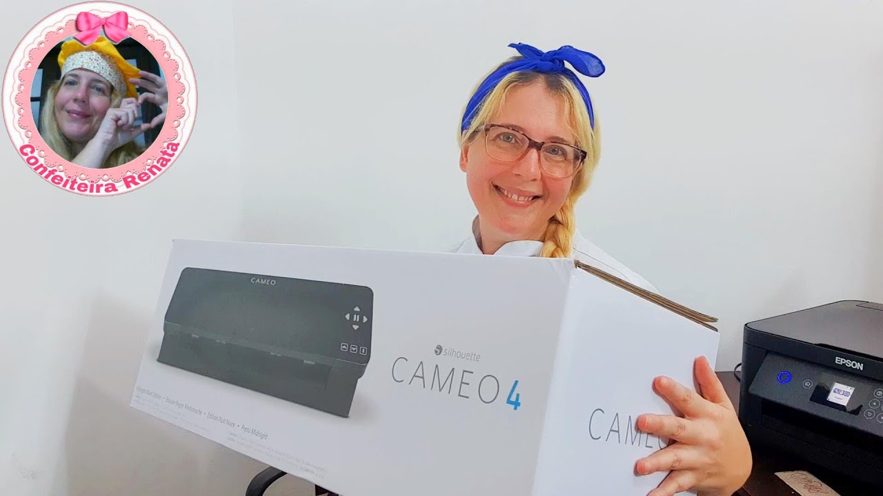 IMPRIMINDO TOPPER NA IMPRESSORA EPSON L4160 E CORTANDO NA SILHOUETTE CAMEO 4