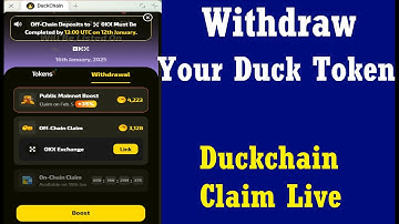 Duckchain Airdrop Claim & Withdraw| How to withdraw Duckchain to Exchange|| Duckchain Airdrop Tetnet