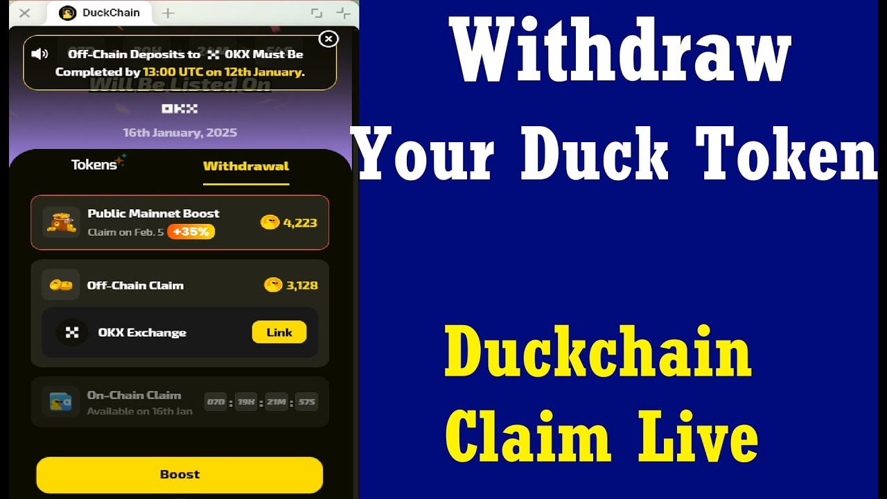 Duckchain Airdrop Claim & Withdraw| How to withdraw Duckchain to Exchange|| Duckchain Airdrop Tetnet