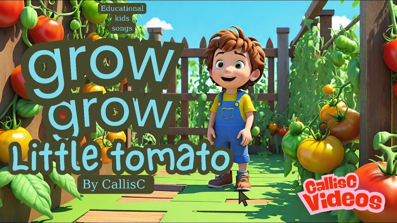 🌱🎶 **Grow Your Own Tomatoes – Fun Kids’ Gardening Song!** 🎶🍅