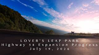 FPV Drone Tour of Lover’s Leap Park Progress | Highway 58 Widening Project