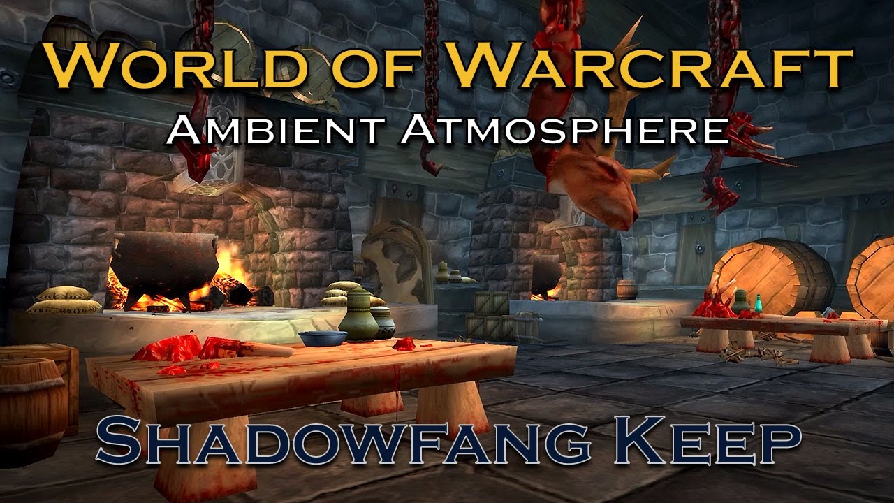 Shadowfang Keep Ambient Atmosphere | WotLK Classic Relaxing Screensaver | Spooky Background Music