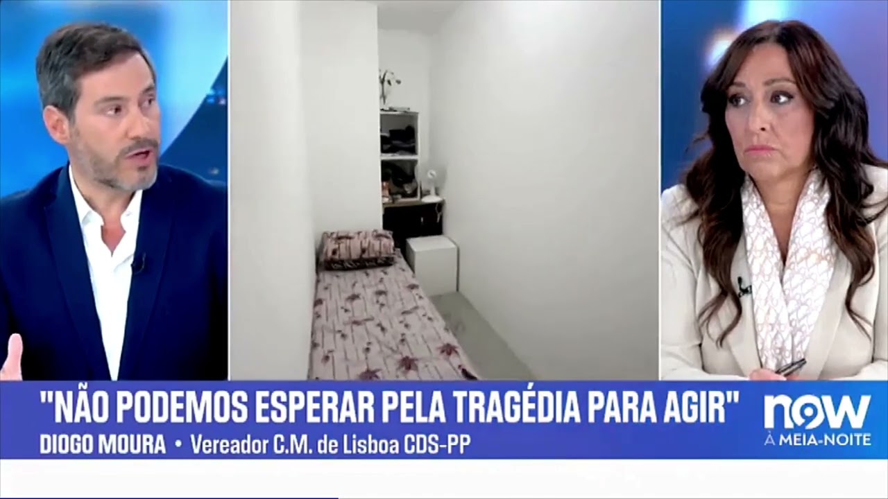 Diogo Moura em debate sobre Segurança e Imigração - Repórter Sábado - Canal NOW