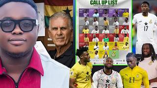 BLACKSTARS SQUAD..WHY BABA RAHMAN WAS CALLED, DERRICK KOHN COMPLAINS OF.. 4 MORE PLAYERS TO BE..WALE