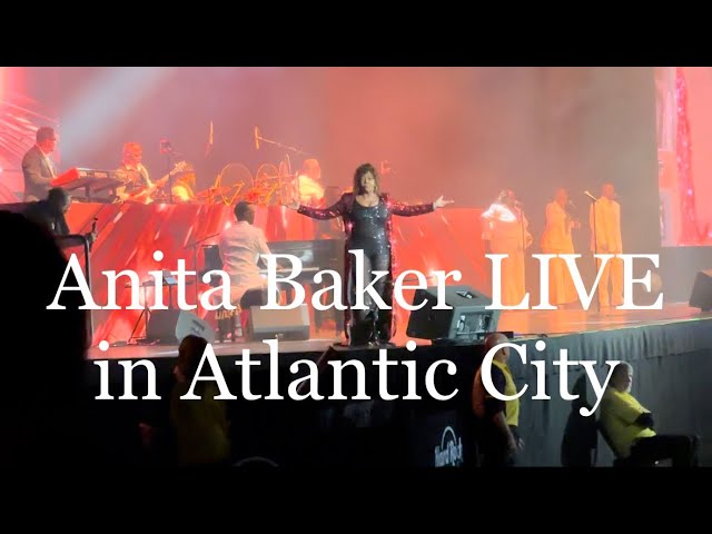 Anita Baker’s The Songstress Tour LIVE in Atlantic City