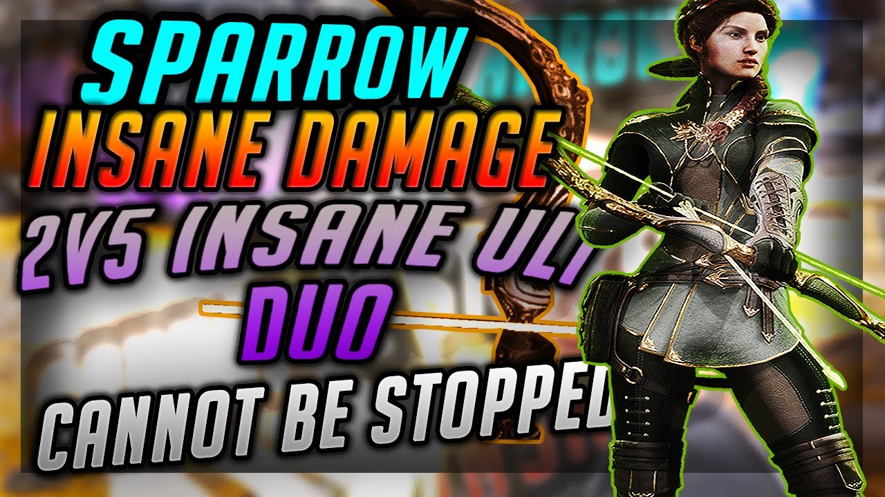 Paragon SPARROW CANNOT BE STOPPED | 2V5 PHASE DUO| ATTACK SPEED IS SO OP|SHES AMAZING IN TEAM FIGHTS