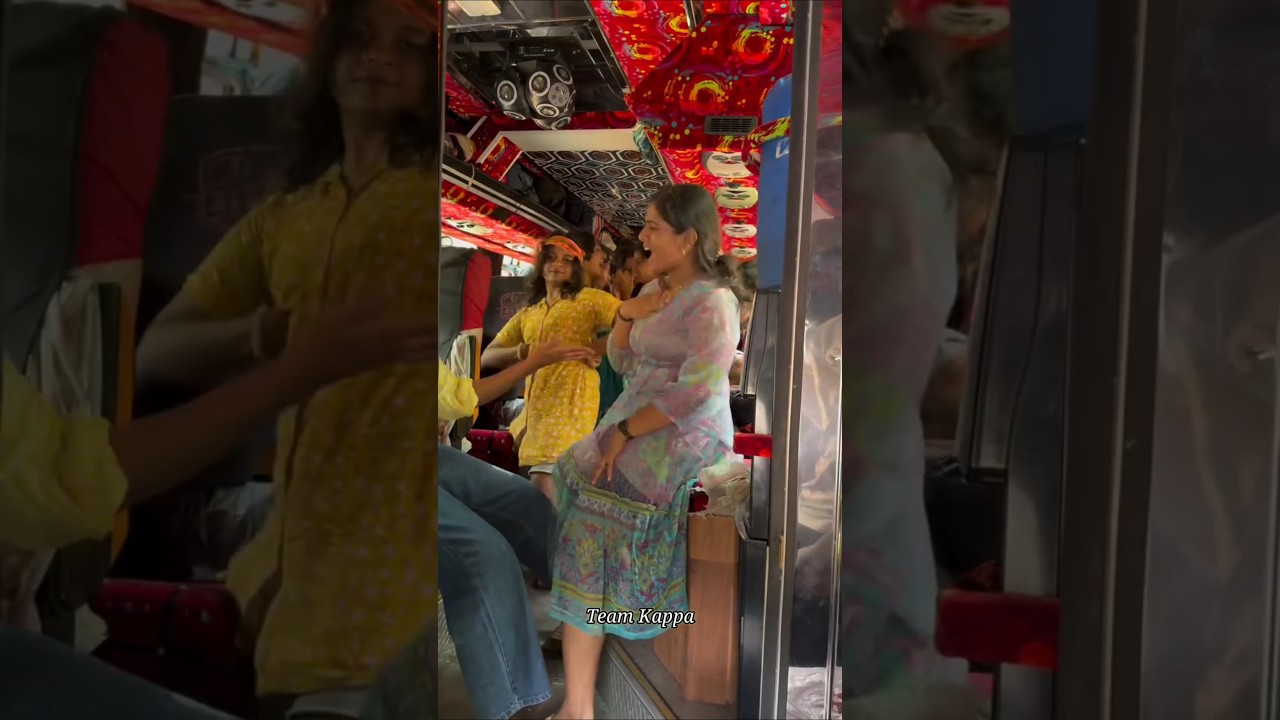 പിള്ളേർ ഒക്കെ ഒരേ പൊളി🔥| Kerala Tourist Bus dance |