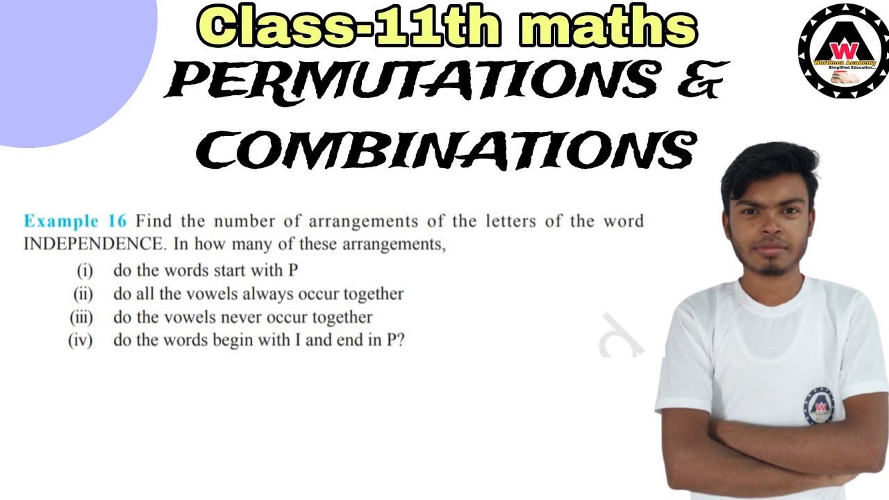 The Term That Refers To The Arrangement Of Words Is Find the number of arrangements of the letters of the word INDEPENDENCE