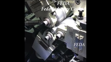 FD-30A thread rolling machine for making external thread tube parts #machine #factory #tools #metal