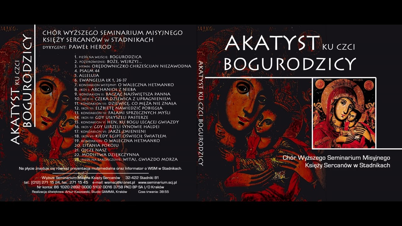 20 Akatyst ku czci Bogurodzicy - Litania pokoju