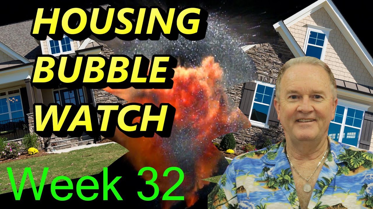 Jacksonville Florida Metro Area Housing Bubble Watch Week 32 YouTube