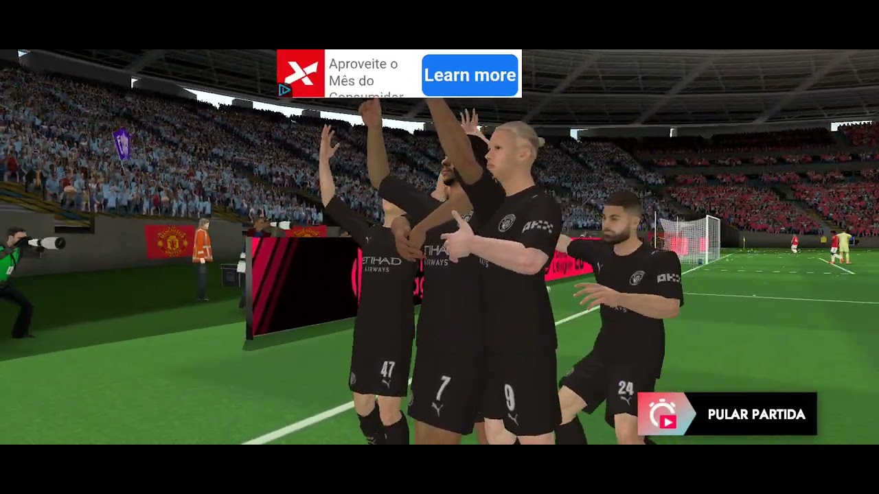 Manchester City 10x0 Manchester United jogo completo ( 29 rodada da premier league)