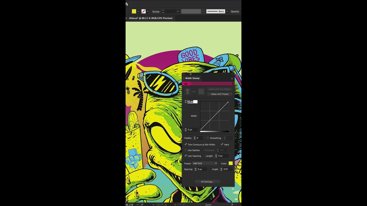 Instant patterns in illustrator