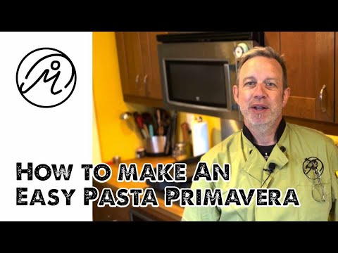 How To Make An Easy Pasta Primavera  | Sean White: Health Coach