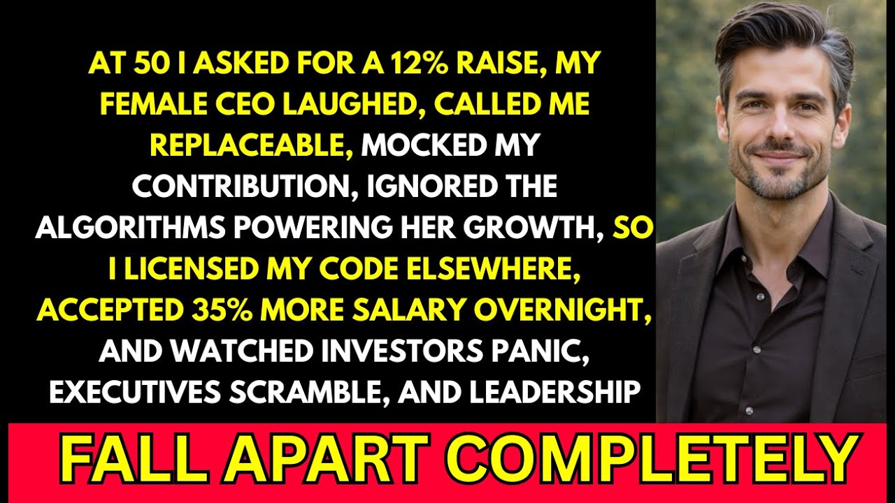 My Female CEO Laughed at My 12% Raise Request—I Took My Code to Her Biggest Rival | Office Revenge