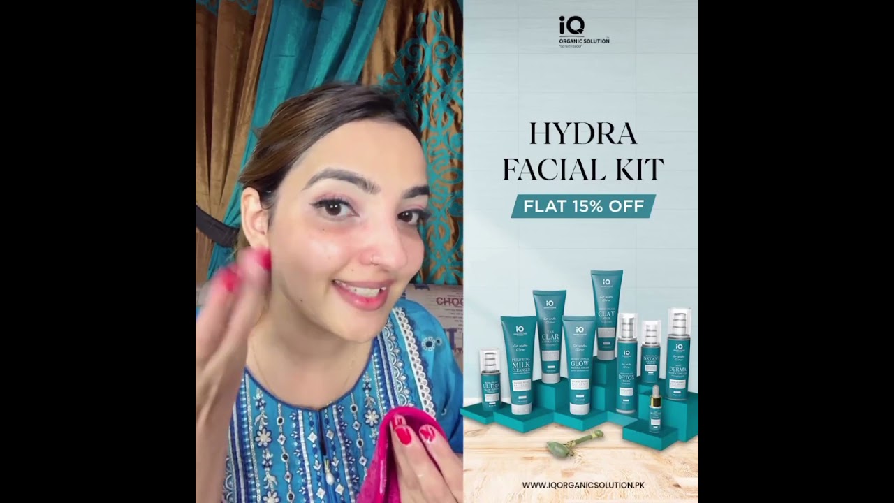 Get your Eid Spa with IQ Organic Solution Facial Kit