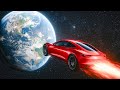 Jogando um Tesla Roadster na Terra a 5x a Velocidade da Luz - Universe Sandbox!