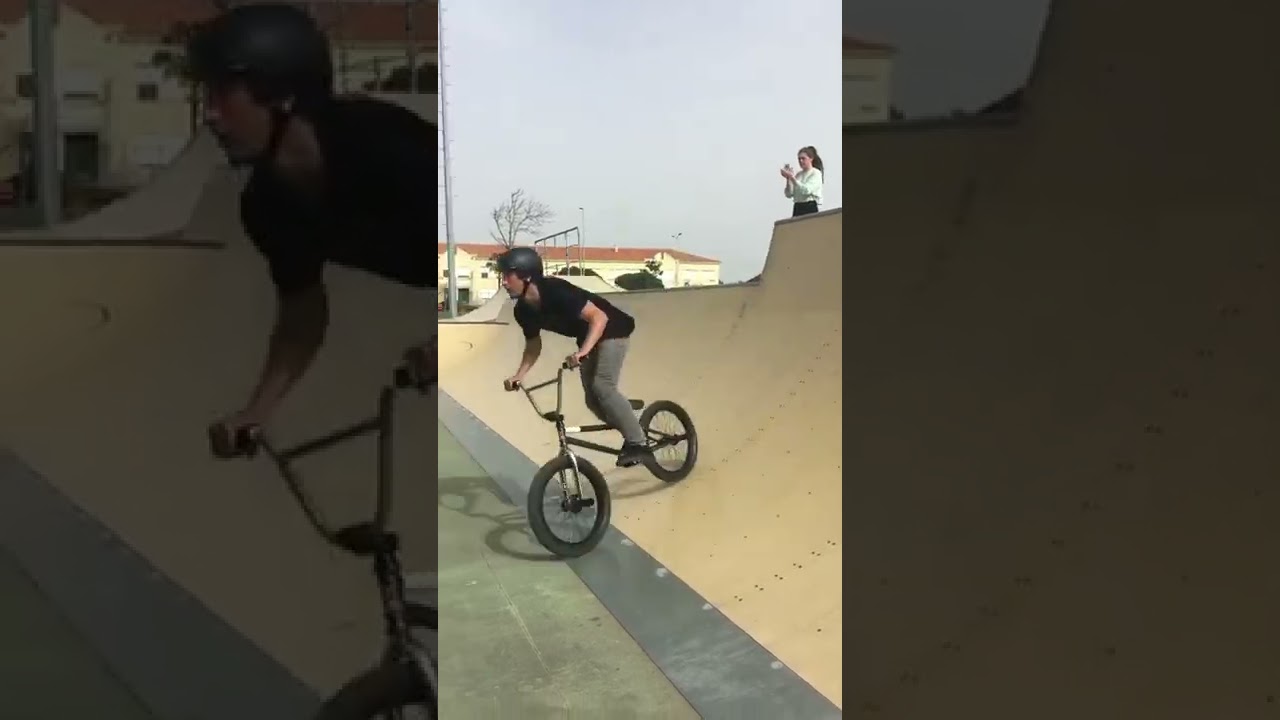 Raymond Rudolfo Pérez en los show de Bmx 