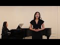 Je veux vivre(C. Gounod)- Hannah Cho