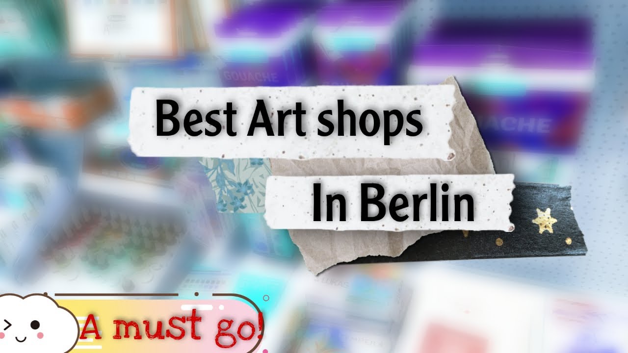 Best Art & Stationery Stores in Berlin, Germany YouTube