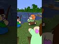 Used Steves. . anthropomorphic minecraft　#shorts #minecraft #animation