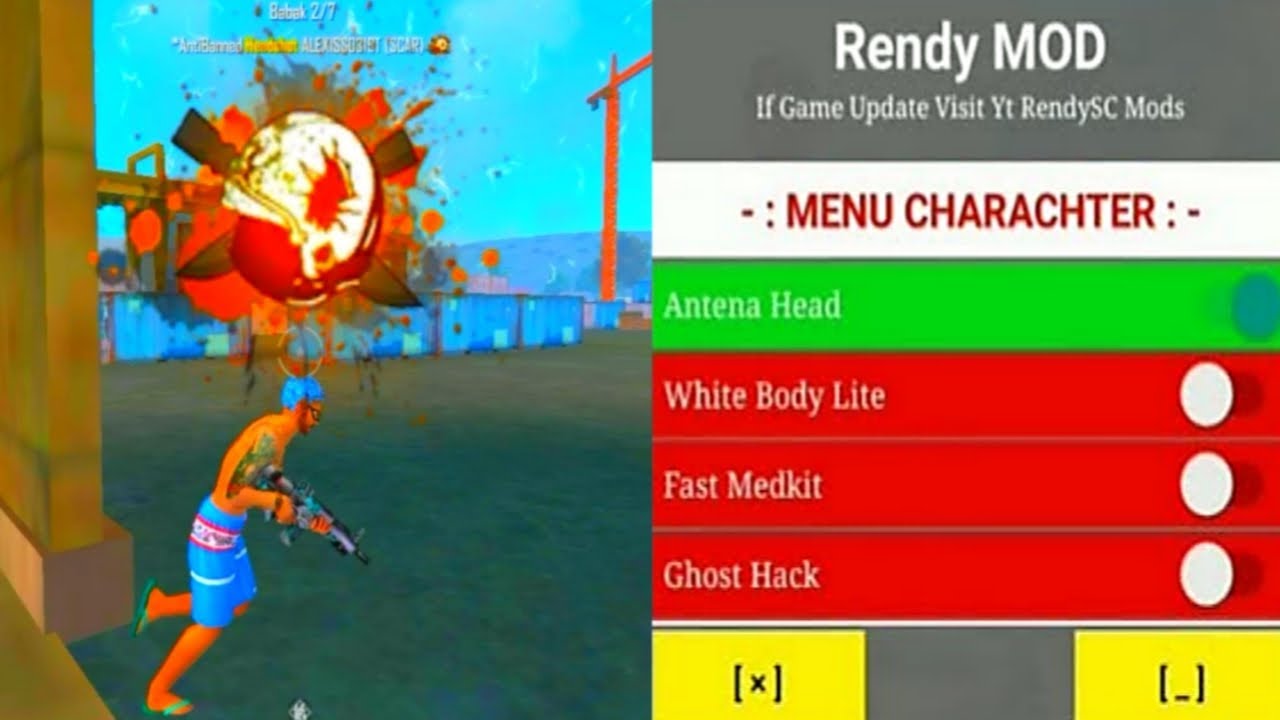 CHEAT MOD MENU FF 1.49.0 AUTO HEADSHOT TERBARU 2020 ...