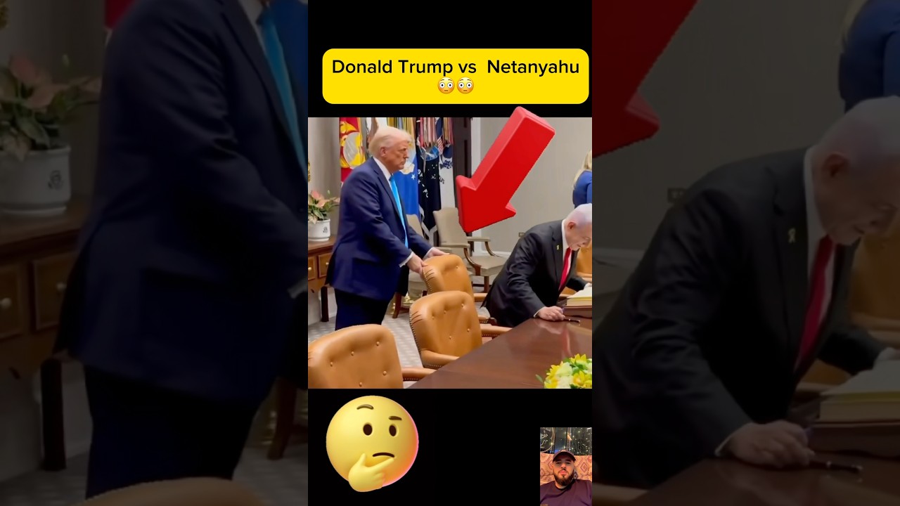 Donald Trump vs Netanyahu 🧐😳 